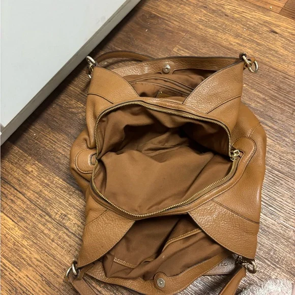 Coach Brown Leather Shoulder Bag - Picture 8 of 11